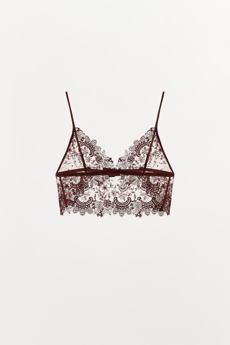 KANTEN TRIANGEL BRALETTE