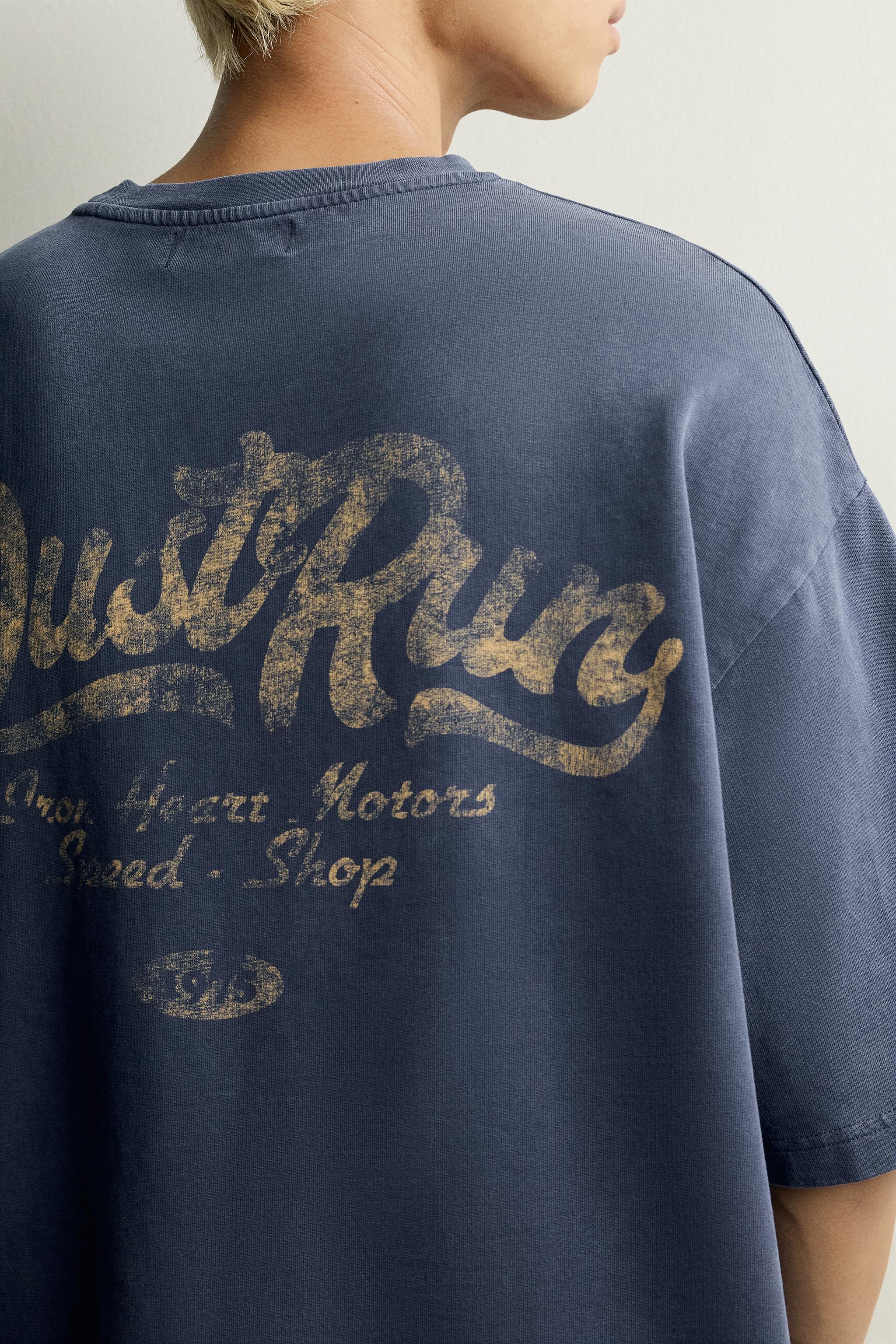 SWEAT RELAXED FIT IMPRIMÉS DÉLAVÉ