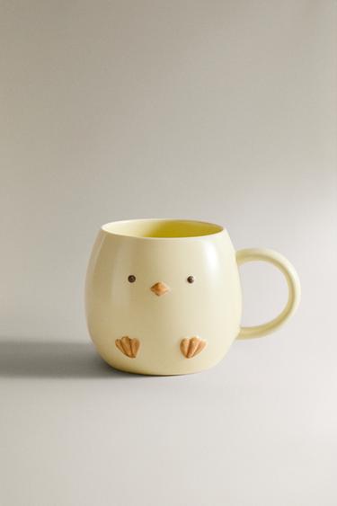 KIDS’ CHICK PORCELAIN MUG - Multicoloured by Zara - Image 0