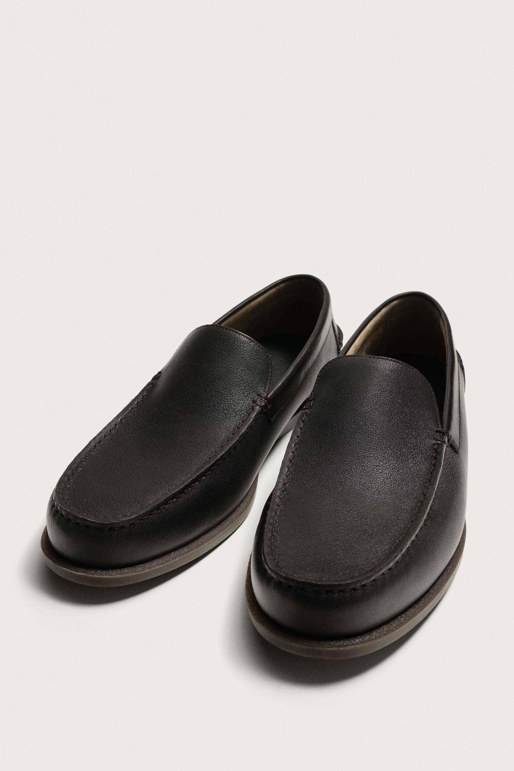 LEATHER LOAFERS