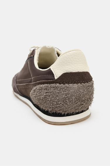 BASKET COMBINÉE - Marron de Zara - Image 4