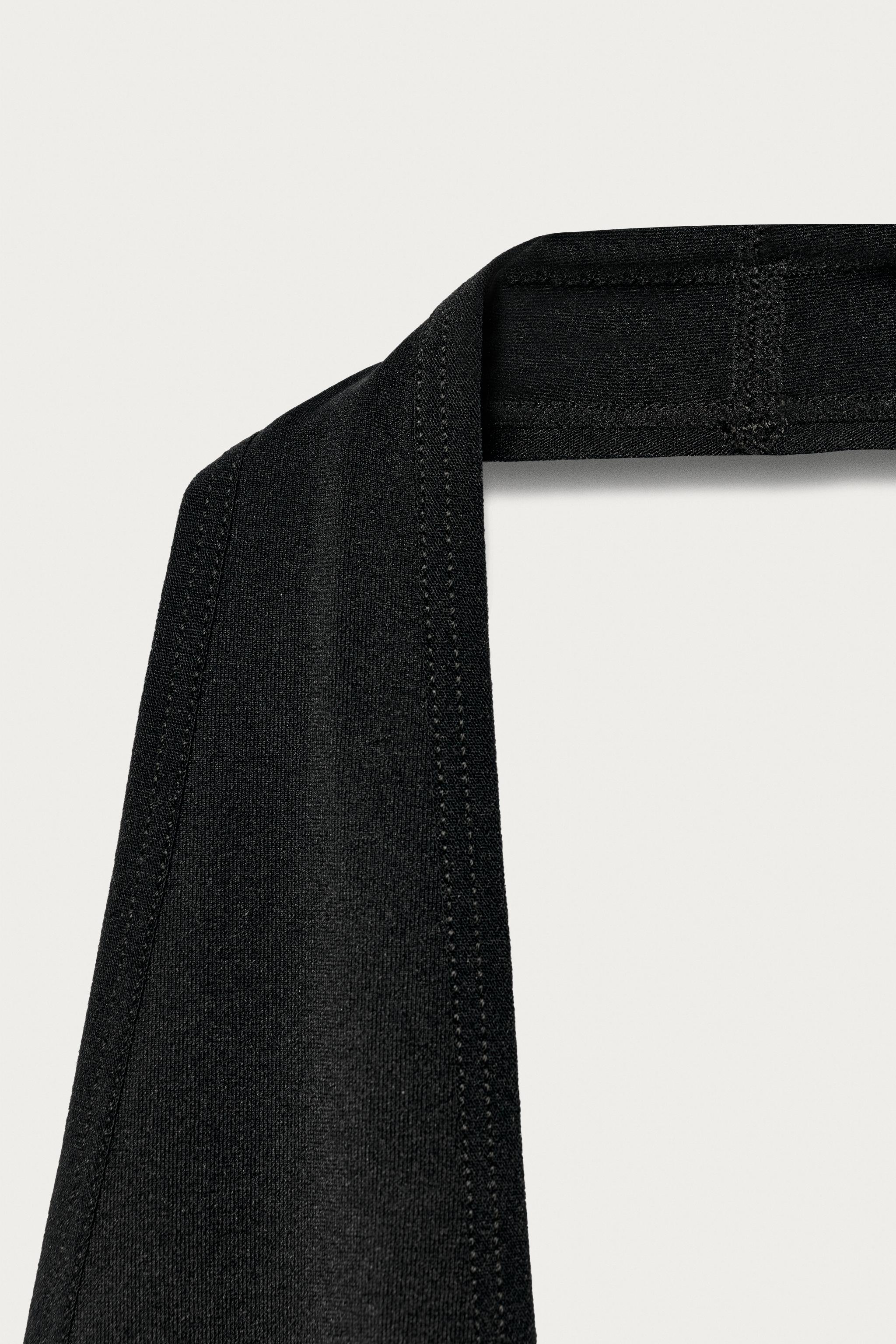 Женские комбинезоны Zara MARISA BERENSON X ZARA SEAMLESS HALTER JUMPSUIT — фото 3
