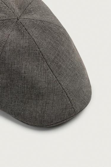 TEXTURED BERET — Brown 2