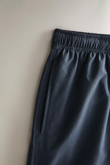 TECHNICAL SWIMMING TRUNKS - Blue by Zara - Image 2