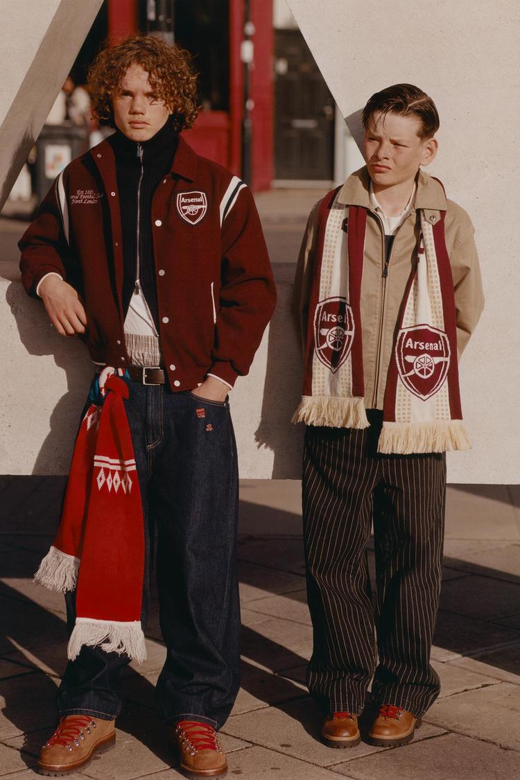Cazadora bomber pano arsenal f c