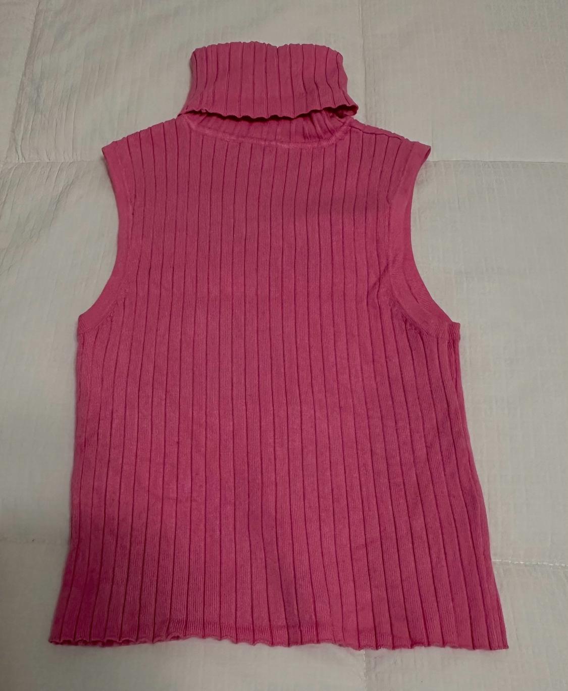 BASIC RIBBED KNIT TOP - Image 2