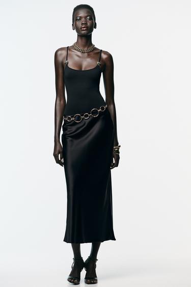 BODY POLIAMIDA BÚZIOS - Preto da Zara