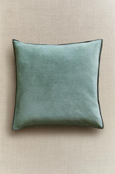 HOUSSE DE COUSSIN CHENILLE - Bleu clair de Zara - Image 5