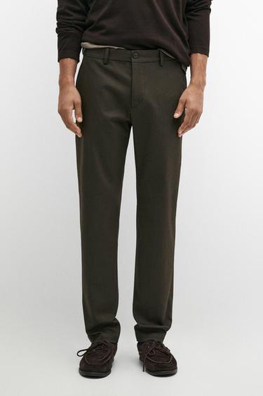 Slim fit pants — Brown 2