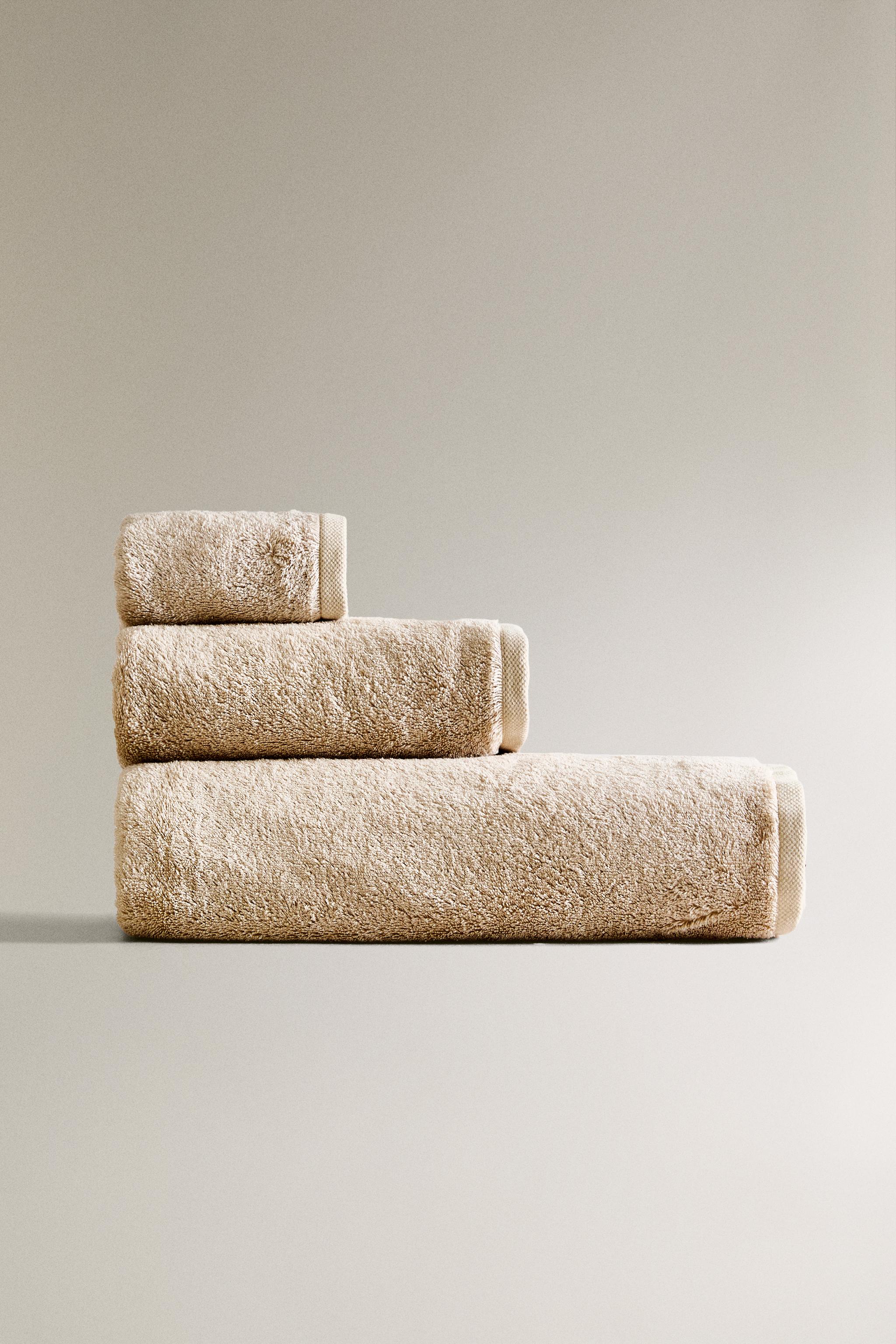 SERVIETTE DE BAIN MODAL ET COTON