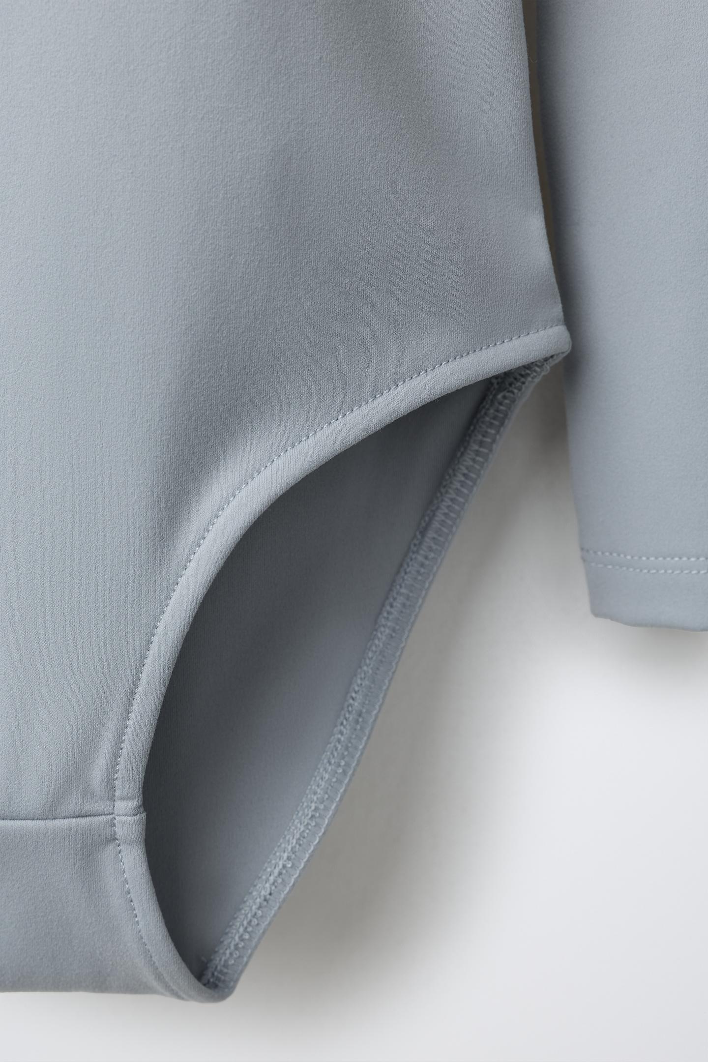Боди Technical Ballet для детей — Zara, цвет: Серый — фото 3