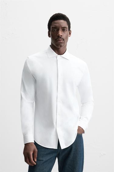 REGULAR-FIT-HEMD - Weiß von Zara