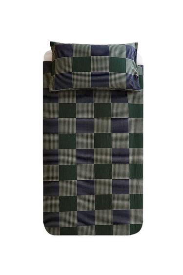 KIDS' PATCHWORK COTTON DUVET COVER CHRISTMAS - Multicoloured by Zara