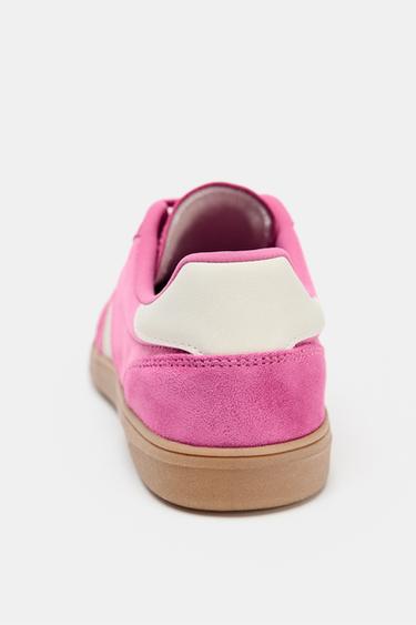 COLOURED SPORTS TRAINERS - Fuchsia by Zara - Image 6