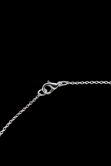 COLLAR COLGANTE PIEDRA - Plata de Zara