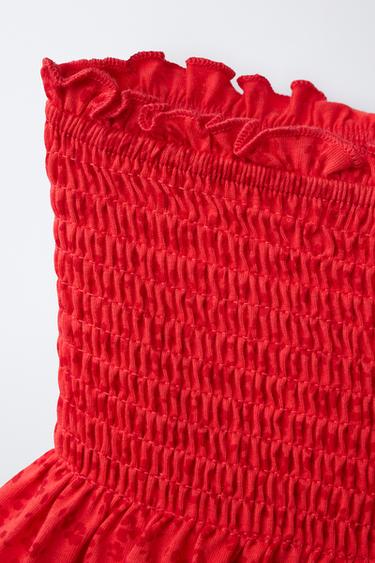 FLORAL BERMUDA SKORT - Red by Zara - Image 2