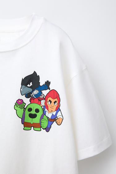 T-SHIRT IMPRIMÉ BRAWL STARS © SUPERCELL OY - Blanc de Zara - Image 2