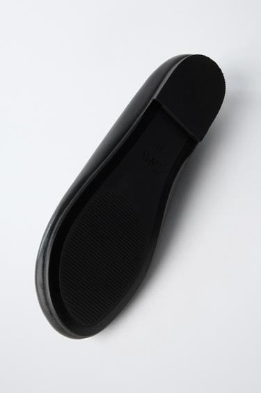 BASIC BALLET FLATS - Black by Zara - Image 6