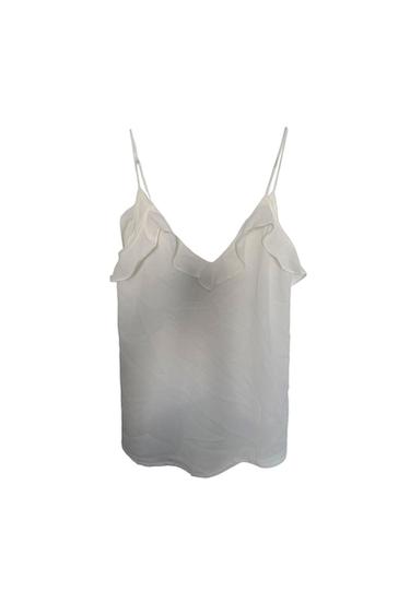 WHITE THIN STRAP TOP