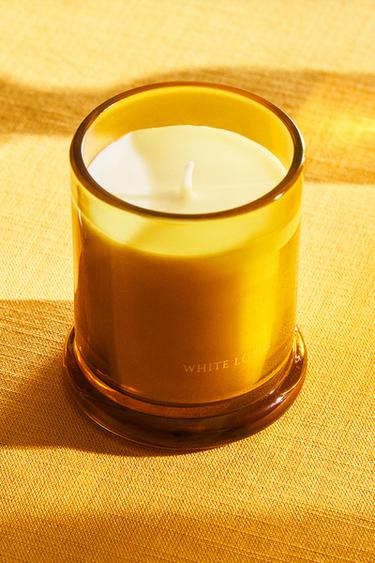 (150 G) WHITE LOTUS SCENTED CANDLE - Intense red by Zara - Image 5