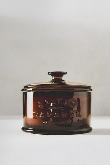 (180 G) BOUGIE PARFUMÉE SALTED CARAMEL - Crème de Zara - Image 5
