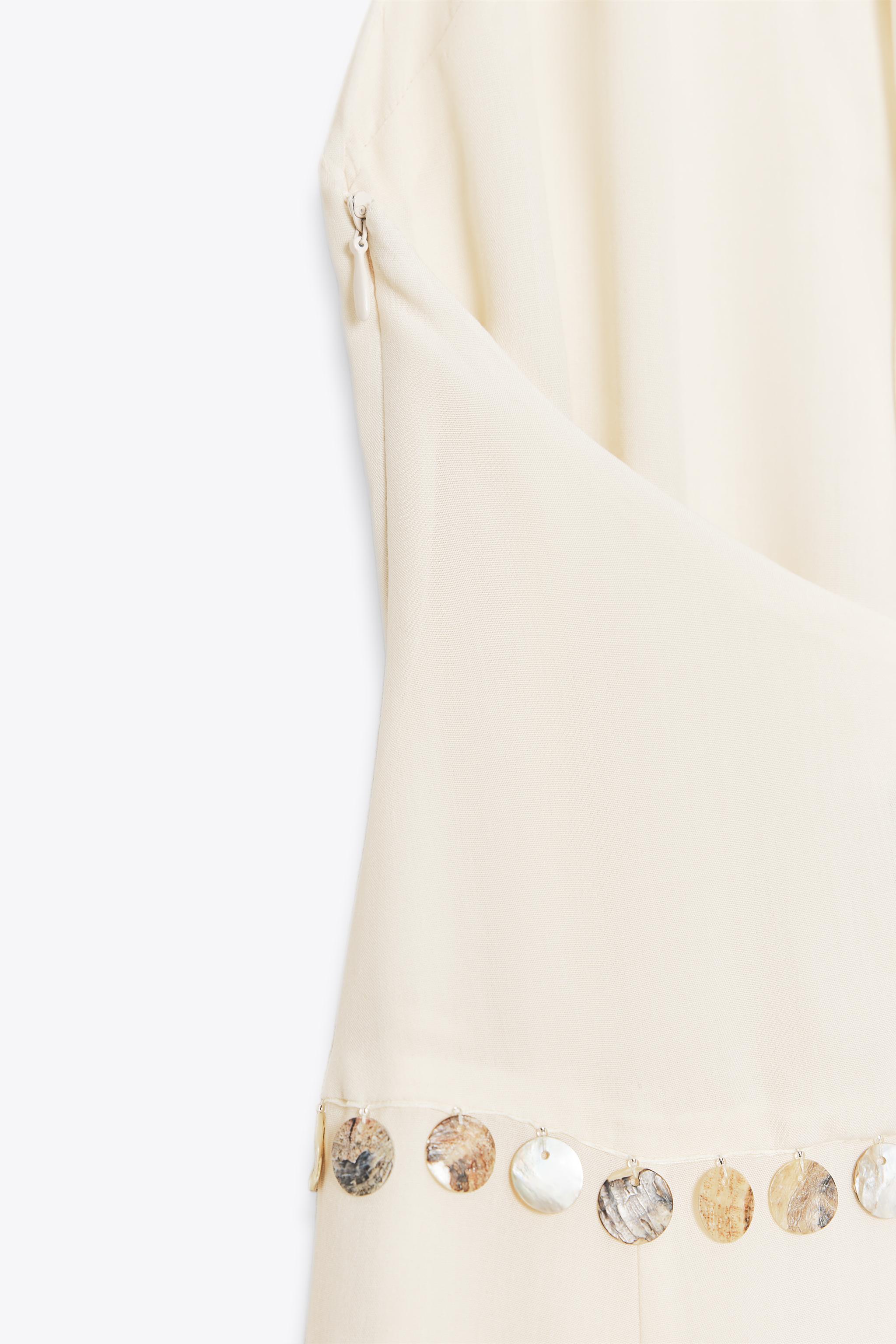 ROBE MI-LONGUE HALTER FANTAISIE