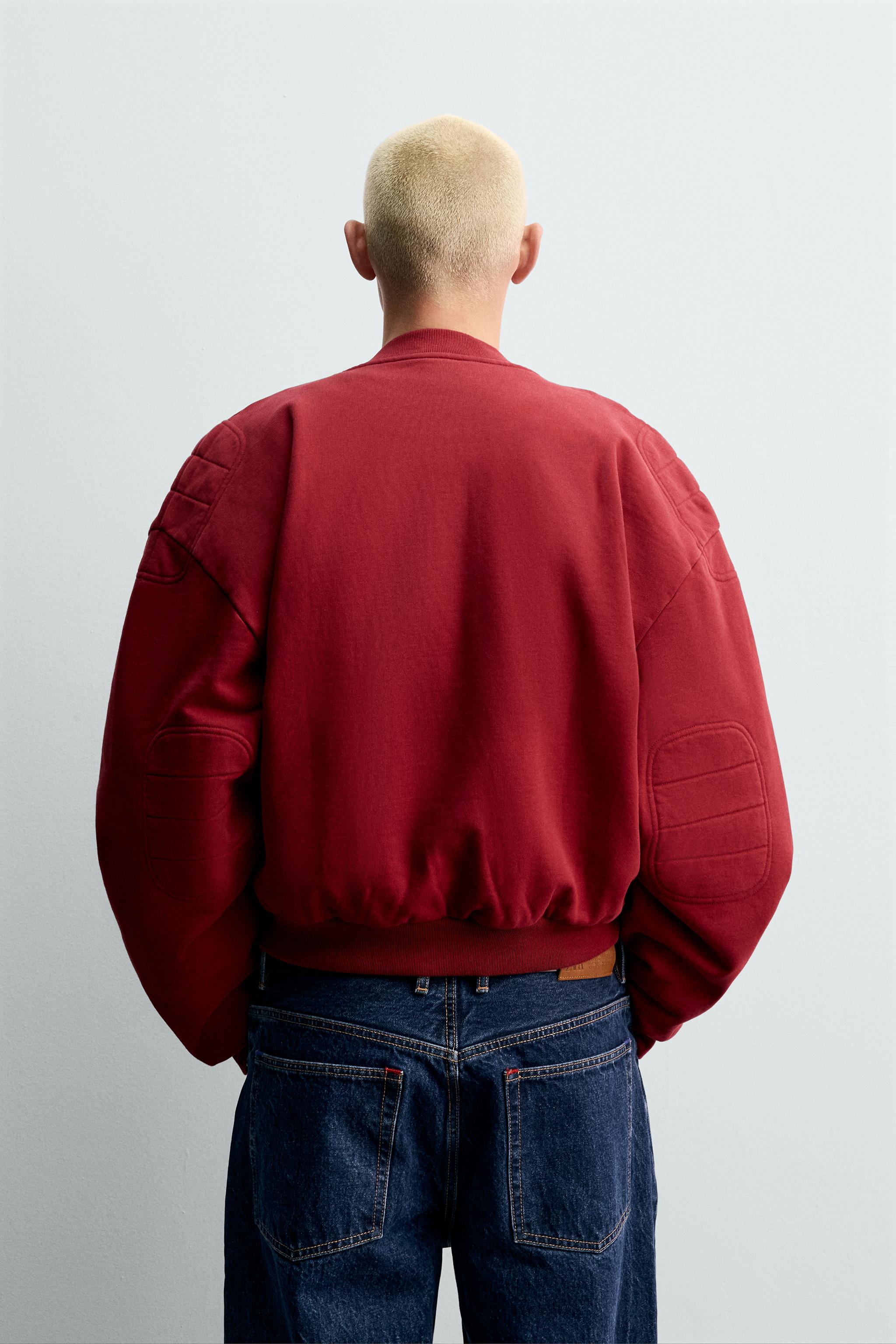 CHAMPION ® X ZARA キルティングボンバージャケット - レッド