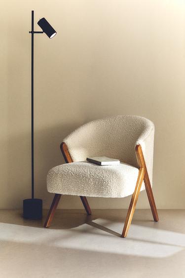 POLTRONA ESTOFADA BOUCLÉ - Cru da Zara