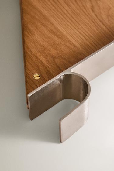 WALL BAR STAND - Matte silver by Zara - Image 2