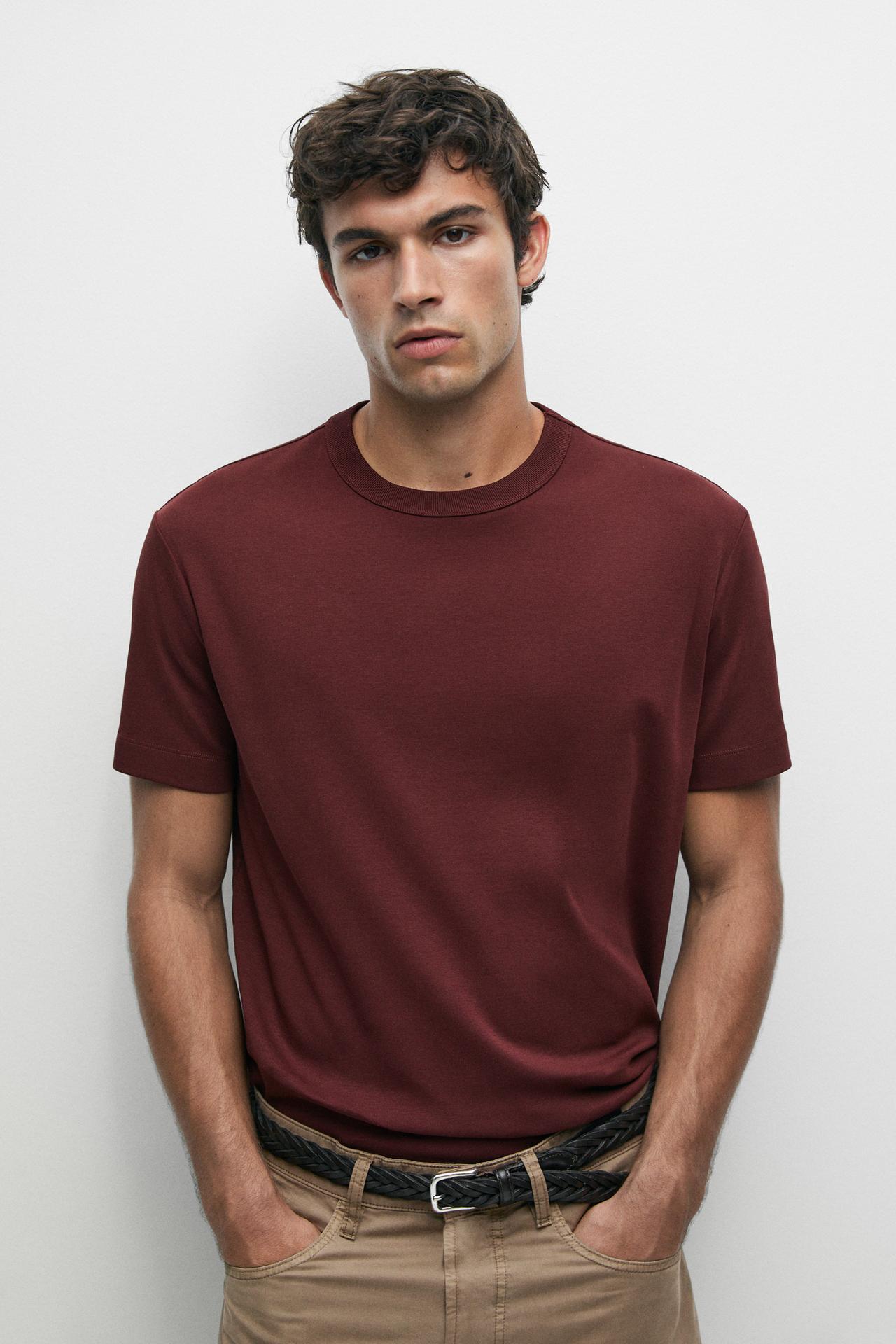 100% cotton short-sleeve T-shirt — various