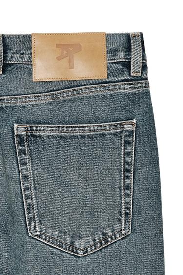 STRAIGHT-LEG JEANS - Mid-blue by Zara - Image 4
