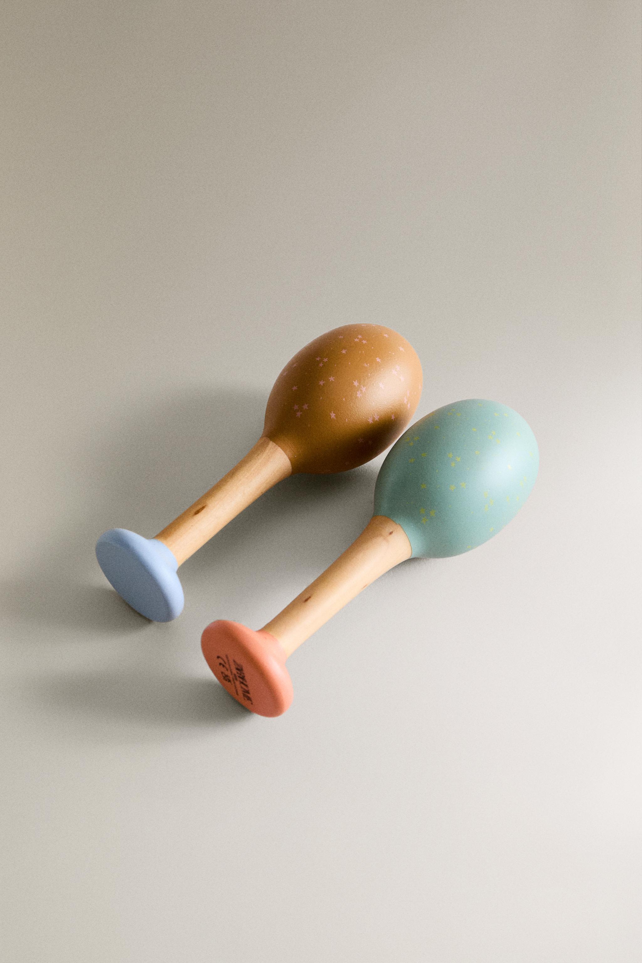 KIDS' TOY MARACAS INSTRUMENT — Multicoloured