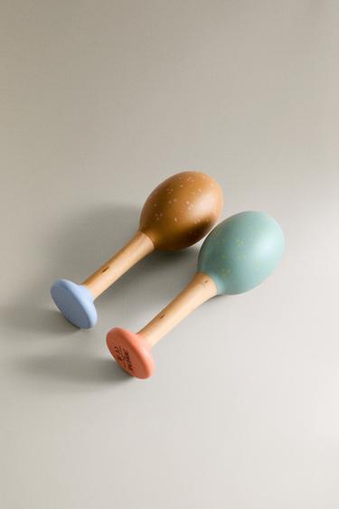 KIDS' TOY MARACAS INSTRUMENT — Multicoloured 2