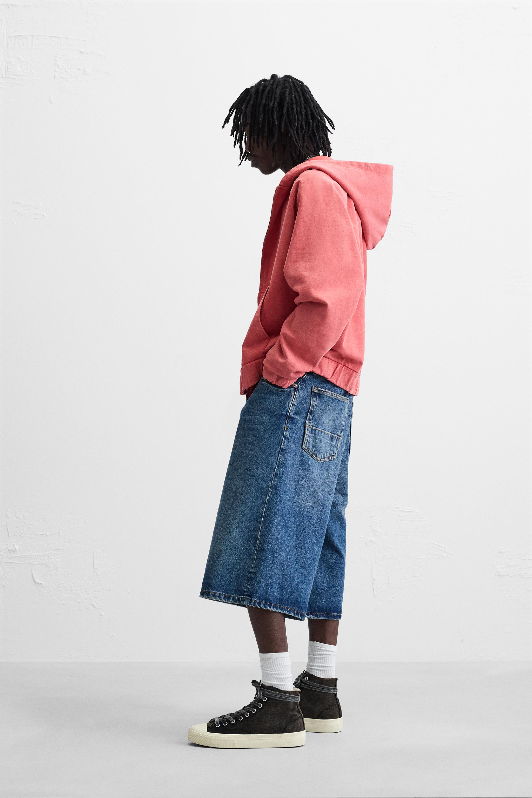 【ZARA】ウォッシュ加工ジップアップフーディ 4729/402/600 ZARA】ウォッシュ加工ジップアップフーディ 4729/402/600 (ZARA