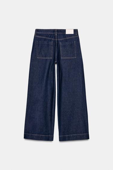 JEAN Z1975 LARGE À TAILLE NORMALE - Bleu de Zara - Image 8