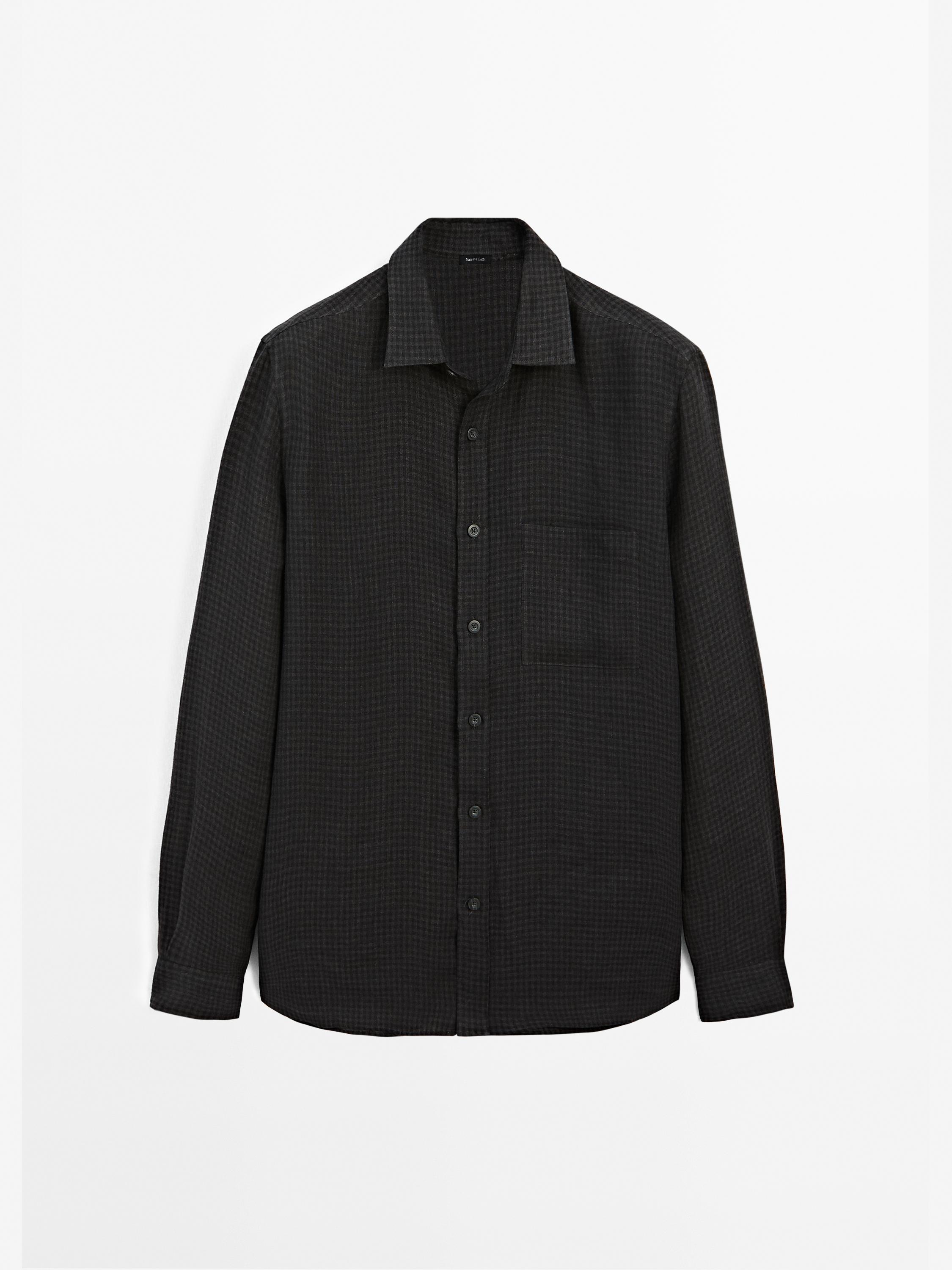 Regular fit gingham shirt