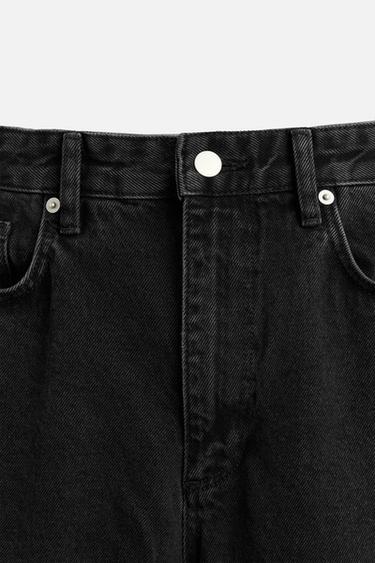 JEAN FUSELÉ LARGE - Noir de Zara - Image 7