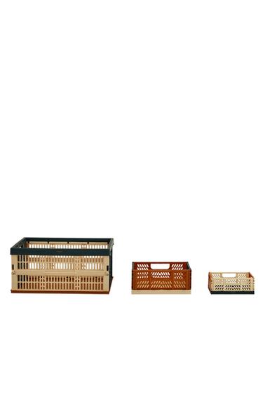 COLOURED FOLDING BOX - Multicoloured by Zara