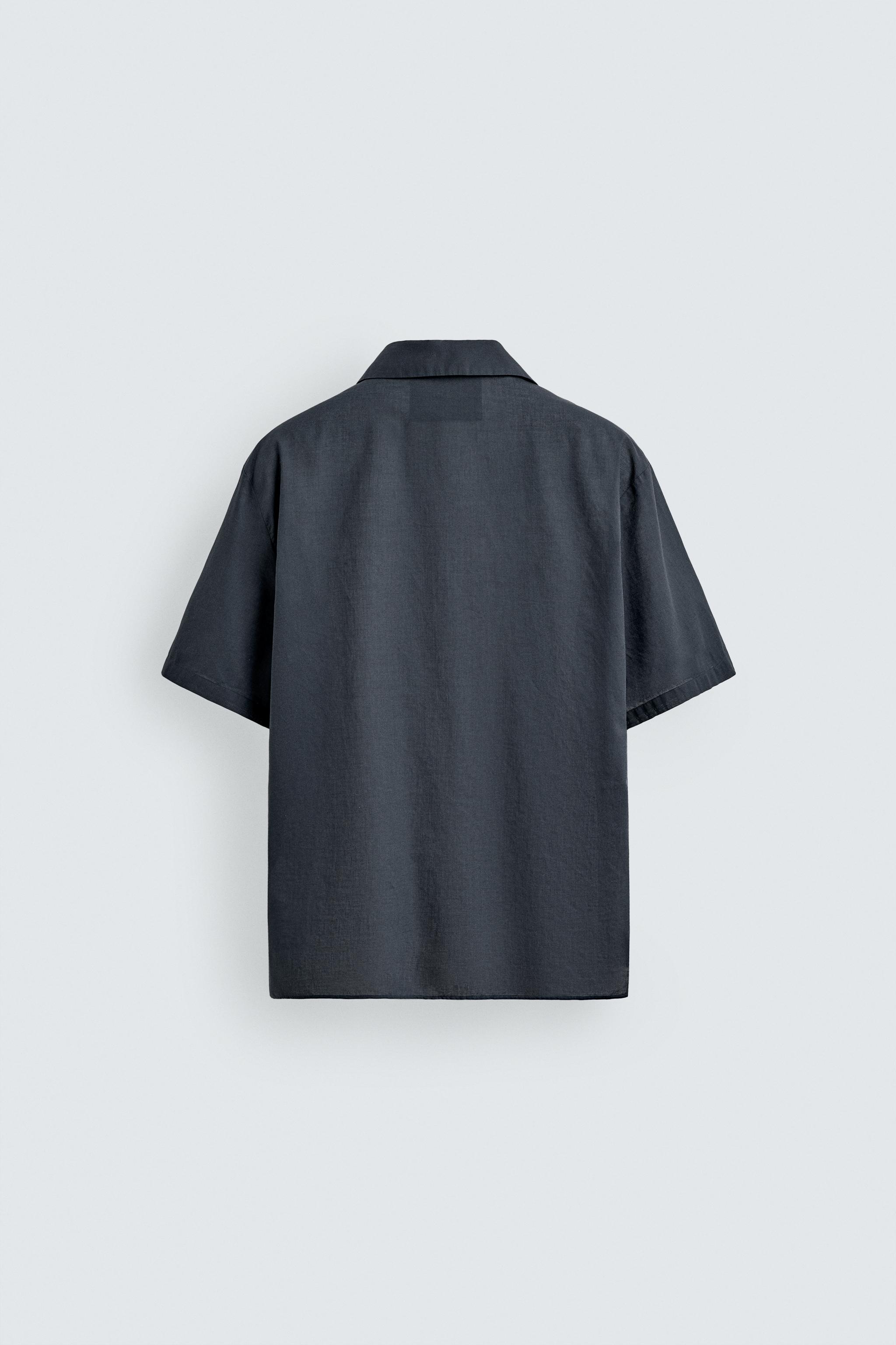 CHEMISE REGULAR FIT VOILE COTON