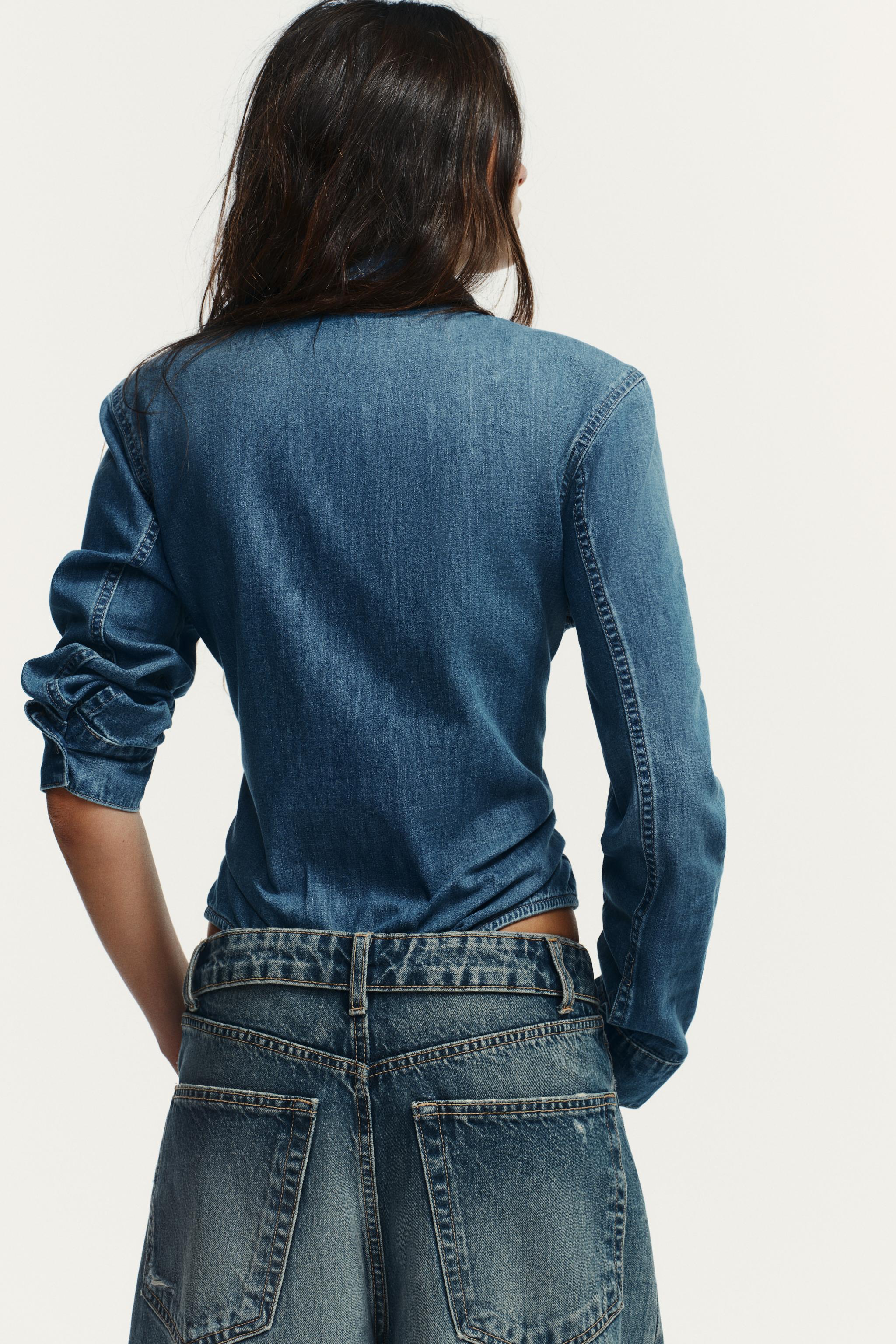 SHOULDER PAD SHIRT BODYSUIT