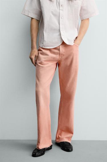 JEAN FLARE FIT - Rose de Zara