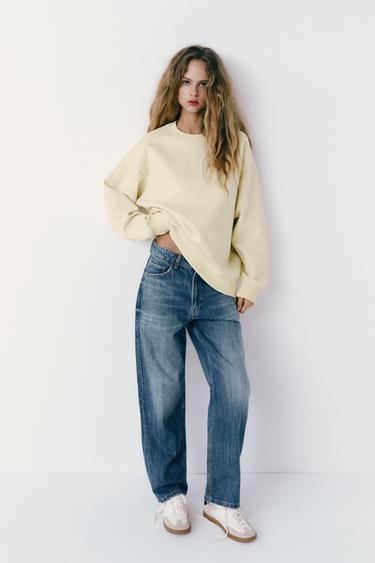 ХУДИ ОВЕРСАЙЗ — ЖЕЛТЫЙ от Zara — изображение 0