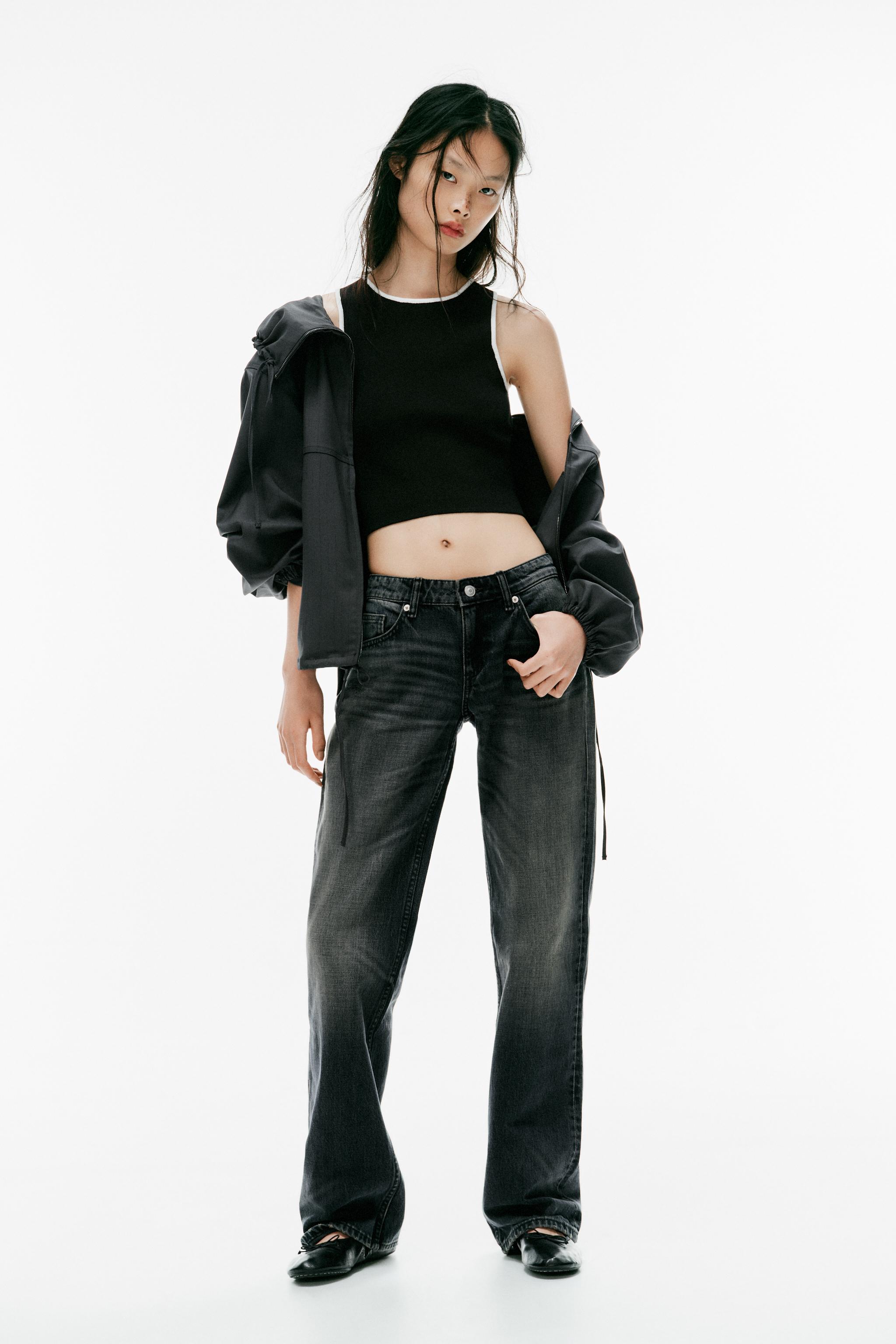 CONTRAST TRIM KNIT TOP