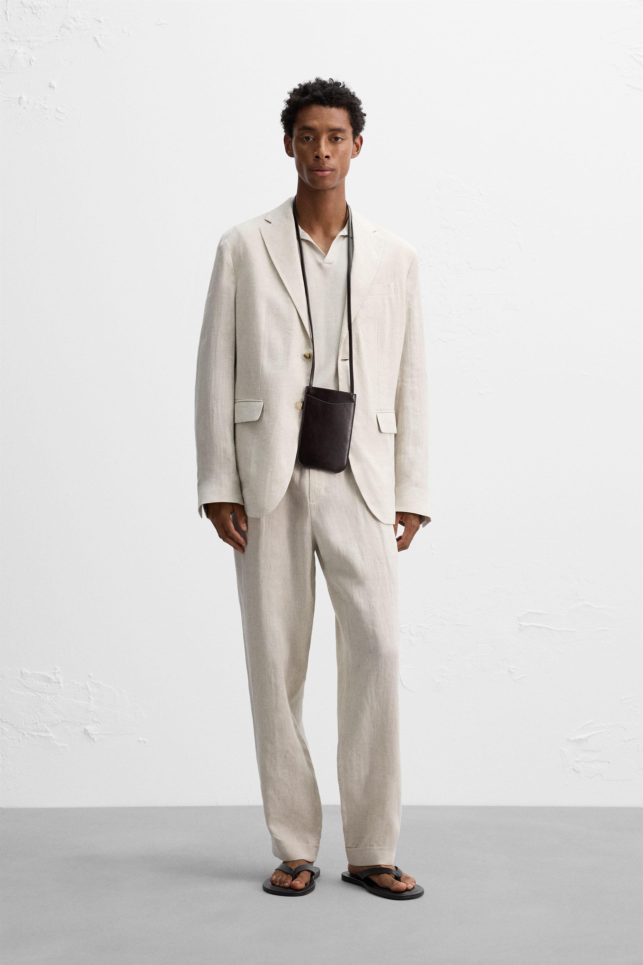 ブレザー (ベージュ) | メンズ | 最新コレクション | ZARA 日本