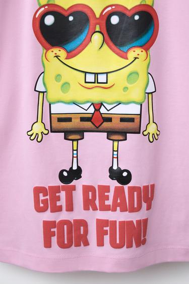 T-SHIRT BOB L'ÉPONGE © NICKELODEON - Rose de Zara - Image 3