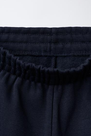 LOT DE DEUX PANTALONS DE JOGGING EN MOLLETON - Gris / Bleu de Zara - Image 3