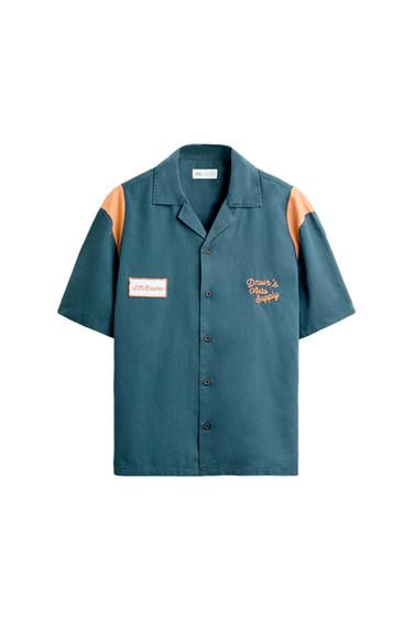 COLORBLOCK PATCH SHIRT