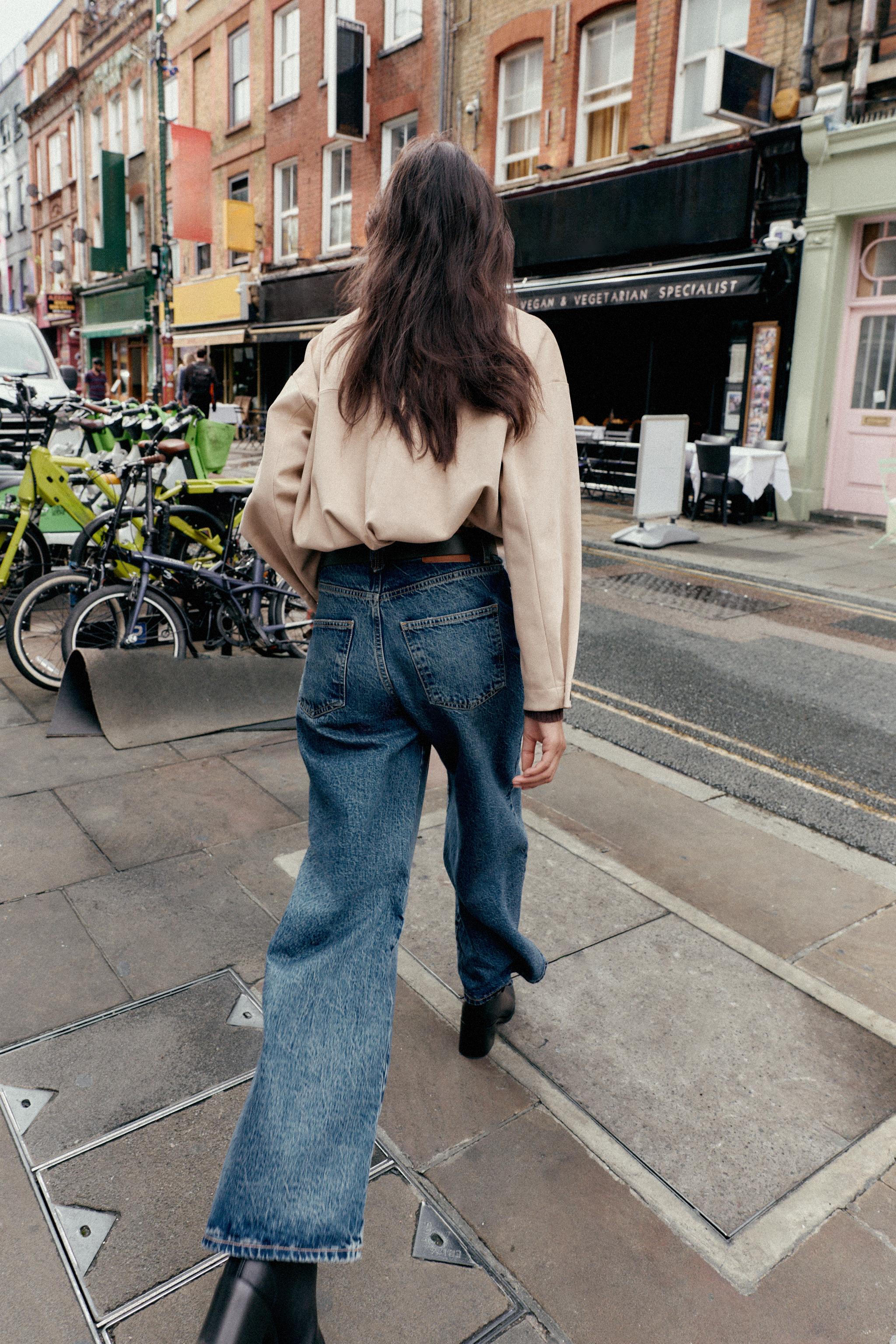 ♥️ ZARA✳︎スエード調 ボンバージャケット 新品　未着用　タグ付き 国内発送/関税込 ZARA スエード調ボンバージャケット (ZARA/レザー