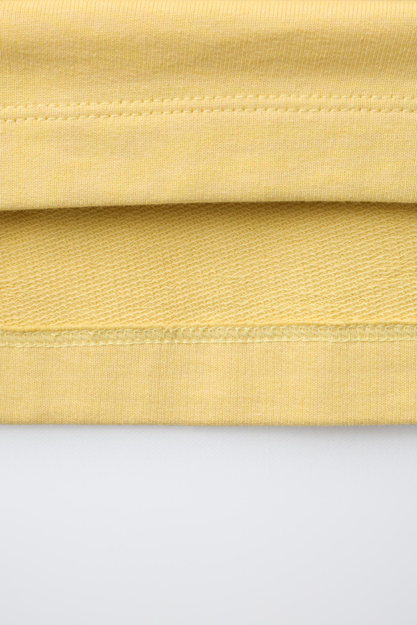 Детская футболка Zara Raglan Sleeve, цвет: Жёлтый — фото 5