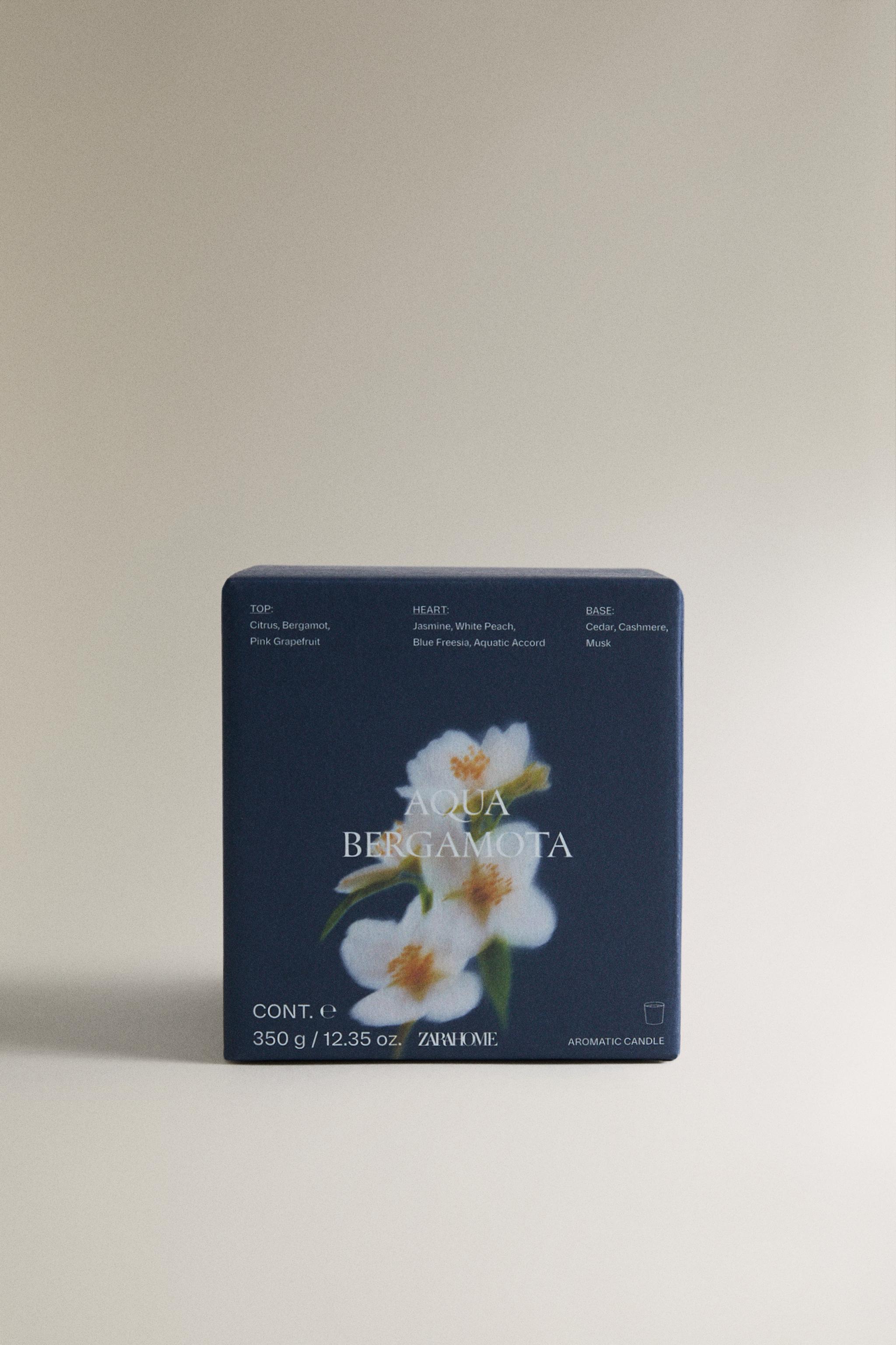 Zara (350 G) Aqua Bergamota Kokulu Mum görsel 4